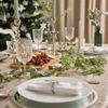 Melody Maison Snowy Leaf Christmas Garland - 190cm
