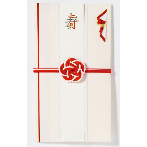 Iroha Publishing GJK-04 Kotobuki Flower Festival Bag, Gold Seal (White Camellia)
