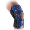 DonJoy Reaction Web Knee Support Brace with Compression Undersleeve: Blue, X-Small/Small