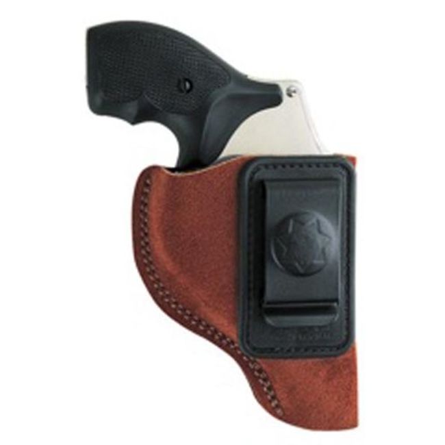 BIANCHI, 6 Waistband Holster, Natural Suede, Size 04, Right Hand