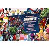 Personalised Childrens Invitations Birthday Party Invites - Various Designs