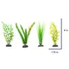 imagitarium Green Plastic Aquarium Plants Midground Value Pack