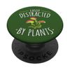 Easily Distracted By Carnivorous Plants - Venus Fly Trap PopSockets Adhesive PopGrip