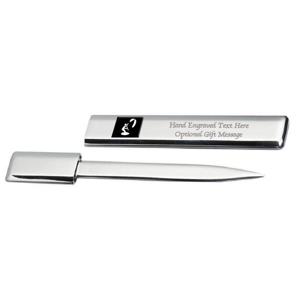 Engraved Post Letter Opener Sport Kite Surfing