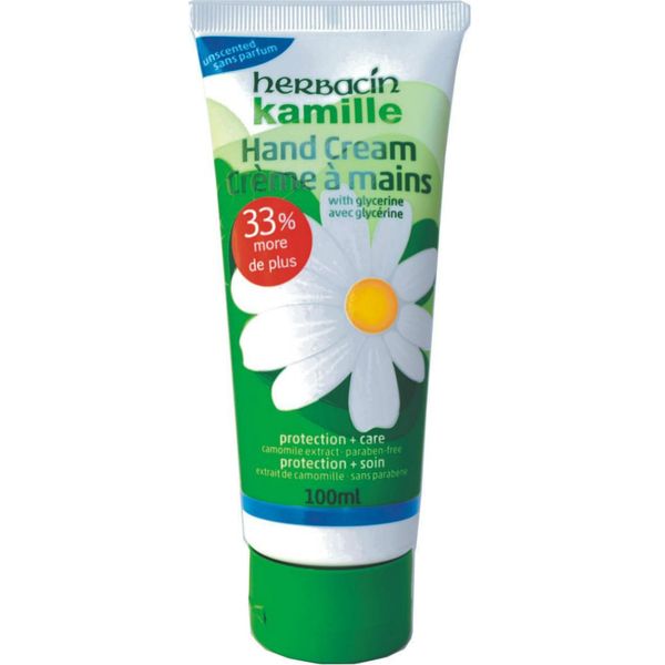 Herbacin Kamille Hand Cream 3.4 Oz (Unscented)