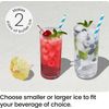Dual-Size Ice Maker Countertop - Portable Ice Machine, Large and Small Ice Machi
