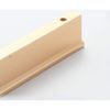 Cabinet Kitchen Door Handle Gold Drawer Cupboard Knobs Cabinet Hardware Pulls Handles 180mm Length (Hole Centers 160mm)