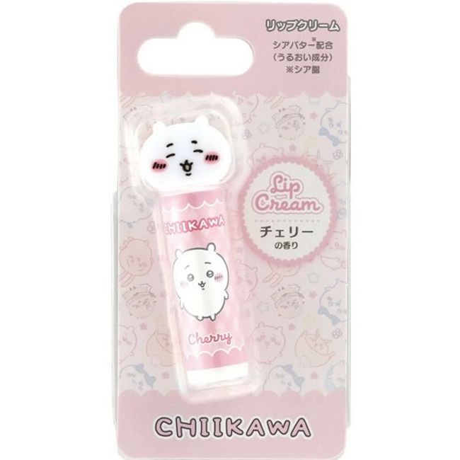 [Limited quantity] Chikawa lip balm with mascot Chikawa [1 piece] (Wraith)