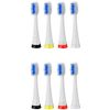 Pursonic 8 Pack Replacement Brush Heads for S750 (White)