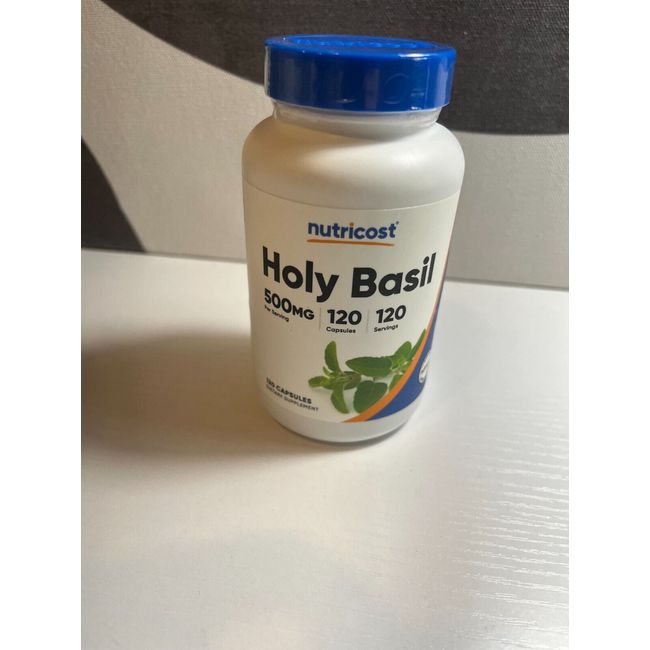 Nutricost Holy Basil 500mg 120 Capsules Exp 9/26 NEW OTHER