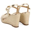GIOSEPPO Damen Zhepe Espadrilles, Platinfarben, 39 EU