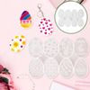 Esshogo Silicone Moulds for Easter, Easter Bunny Silicone Moulds, Easter Eggs Silicone Mould, Easter Eggs Silicone Mould, Easter Moulds