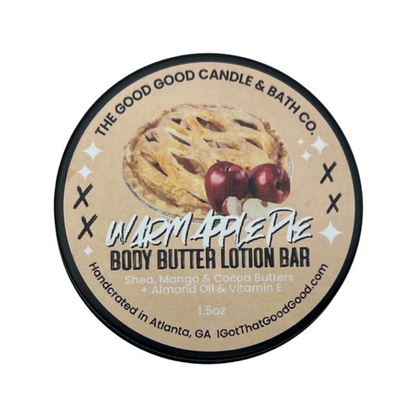 Shea Butter Lotion Bar (Warm Apple Pie) 1.5oz