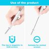 New 2-Piece Pocket Screwdriver Set with Magnetic Tips &  Pocket Clip