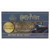 Harry Potter Limited Edition Replica Hogwarts Express Metal Train Ticket
