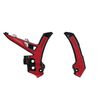 Acerbis 2984761042 X-Grip Frame Guard - Black/Red