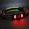 Bright Beam BBH100 Series headlamp with red warning light 230° Wide Angle