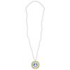 Beads w/Peace Sign Medallion Party Accessory (1 count) (1/Card)