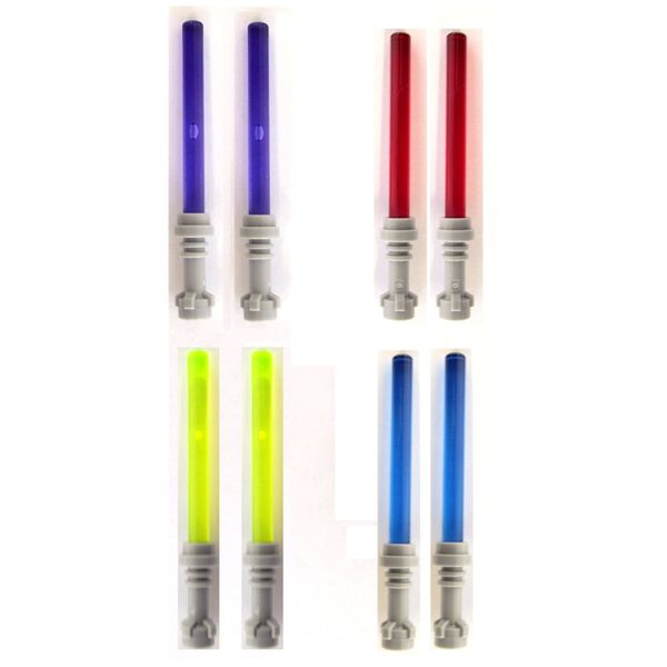 LEGO® Star Wars ™ 8X Lightsaber / Laser Sword in 4 colors
