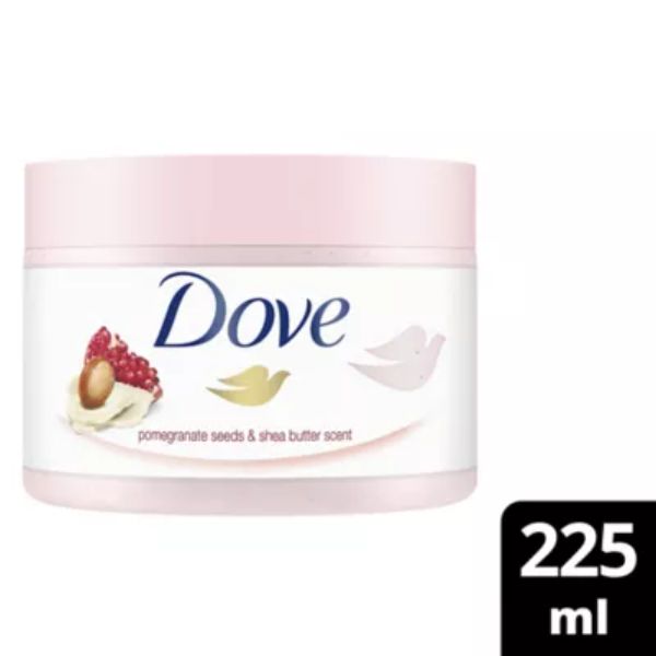 Dove Pomegranate Seeds & Shea Butter Body Scrub 225 ml