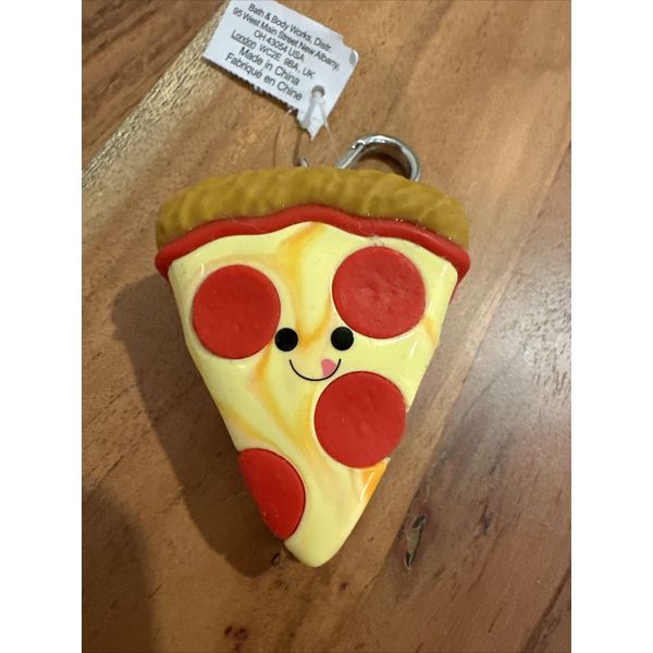 Bath & Body Works: Pepperoni Pizza Slice Hand Sanitizer Pocketbac Clip