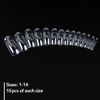 Christrio - Nail (Sculpture) Forms - 100pcs (for Sculpture/Poly Gel)