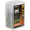 Power Pro 116826 Multi-Material Screws, Bronze, 164 Piece