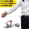 MEIWA Mini Reel Key with Clip RK-CP (Silver)