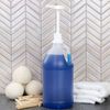 64oz Half Gallon White Plastic Pump Bottle w Pump, 2QT Soap/Liquid Dispenser