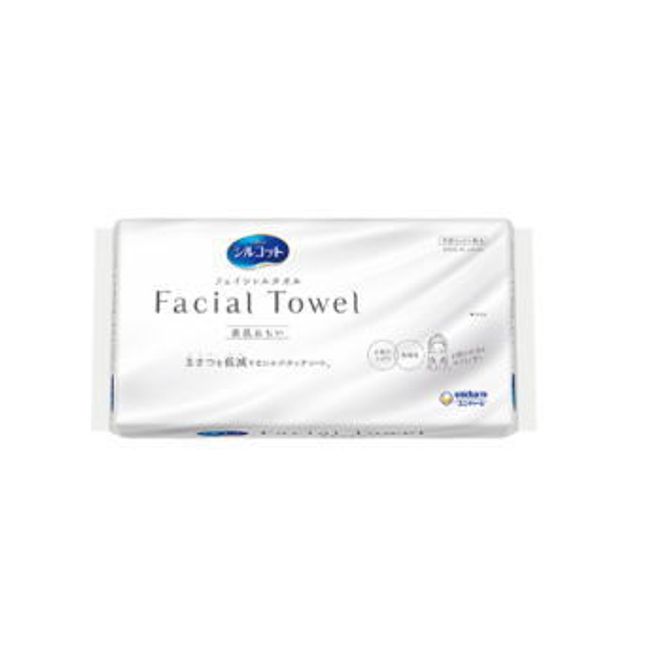 Unicharm Silcot Facial Towel Bare Skin 40 Sheets