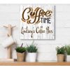Custom Coffee Time Sign For Coffee Bar or Kitchen