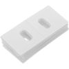 30Pcs Curtain Clear Tabs Vertical Blind Vane Savers Replacement Home Blinds