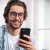 Naked Optics® Blue Light Filter Glasses for Men and Women, Glasses with Blue Filter as Screen Glasses, PC Gaming Glasses, Without Prescription - Panto, Havana.