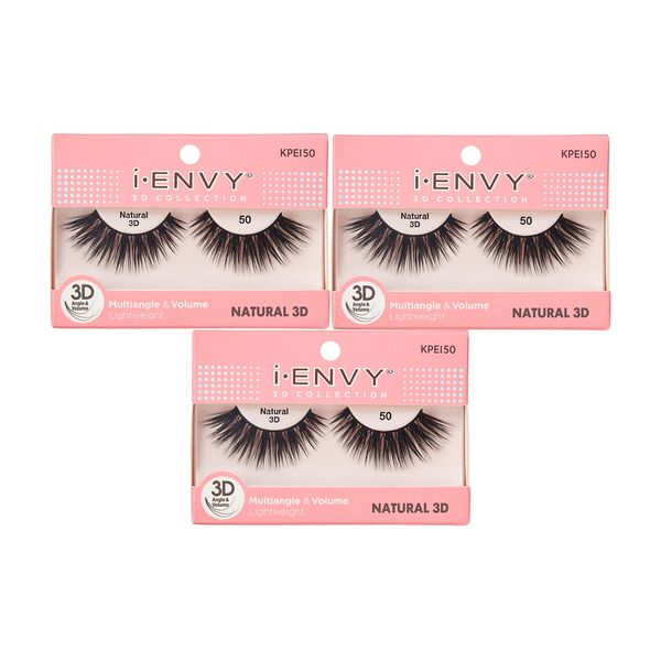 i-ENVY 3D Collection Multi-angle & Volume Lightweight Natural 3D (KPEI50)