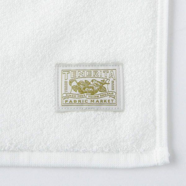 Tenerita Super Sweet Twist Hand Towel, White