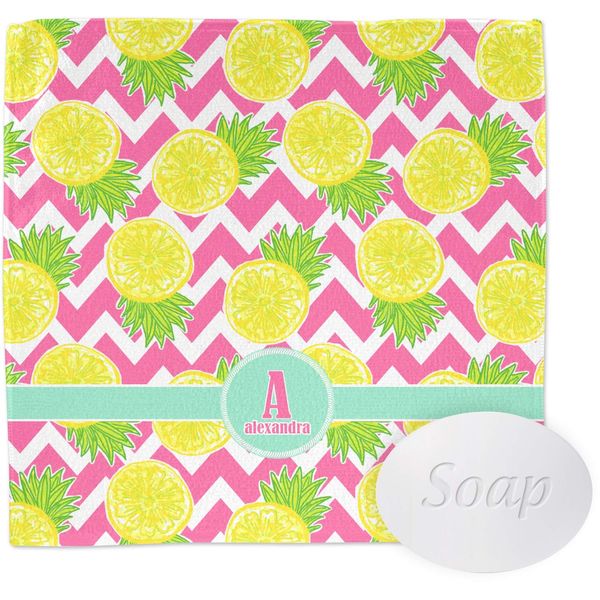 YouCustomizeIt Personalized Pineapples Washcloth