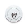 New Basin Plugs, 38mm (1.1/2 Inch) White 3 Plugs