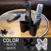 EXDUCT Remote Control Color Rack, Remote Control Holder, Remote Control Stand, Remote Control Case, Stylish, Accessory Holder, Pen Holder (Black)