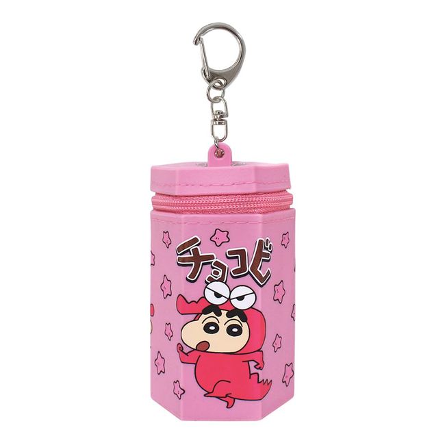 Tees Factory Crayon Shin-chan Silicone Mini Pouch, Chocobi/Pink KS-5544150CP