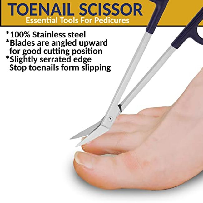 Long Handled Podiatrist Chiropody Ingrown Toenail Scissors 