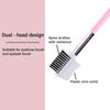 4-Piece Silicone Stencil Set for Eyeliner, Eyebrows & Eyeshadow Application - Ideal for Wing Tips & Beginners - Pink