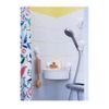 IKEA Asia TISKEN Corner Shelf Unit with Suction Cup White