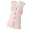 [yuaseiharu] Women's Nursing Skin Wear with Cups Open Front One-touch Tape Underwear Underwear for Nursing Sleeveless Run Type, 3/4 Sleeves, 3/4 Sleeves (Sleeveless Run Type, LL)
