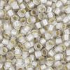 Toho Seed Beads Size 8 Silver Lined Frosted Crystal 10g