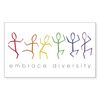 CafePress Dancing Rainbow Sticker (Rectangular) Rectangle Bumper Sticker Car Decal