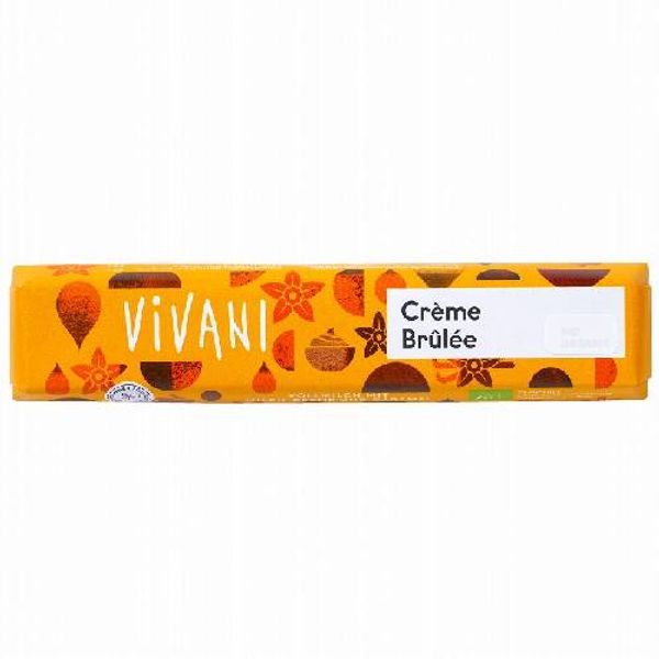 ViVANI Organic Chocolate Bar Creme Brulee (40g) Nikou Trading