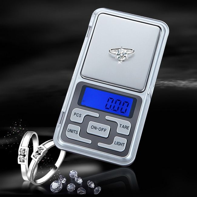 0.01g X 200 Gram Digital Pocket Scale Cosmetics Herbs Jewelry