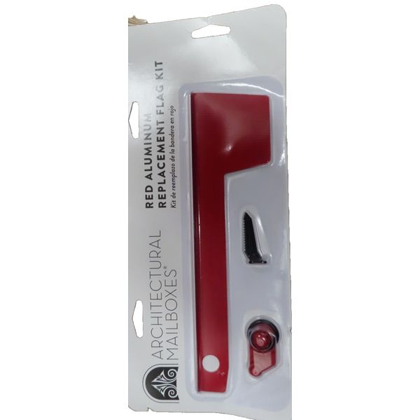 Solar Gibraltar Mailboxes Replacement Mailbox Flag Kit Red #RF000R06AM   NEW
