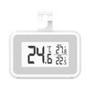 2 Pcs Digtal Fridge Freezer Thermometer Temperature Checker Hanging Hook Kitchen