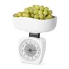 TAYLOR 3701KL Kitchen Scale White Analog 11 lb White